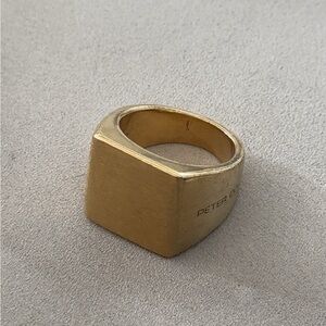PETER DO Gold Geometric Jewelry Ring